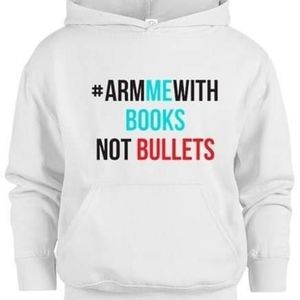 "Arm me With Book" Youth Hoodie